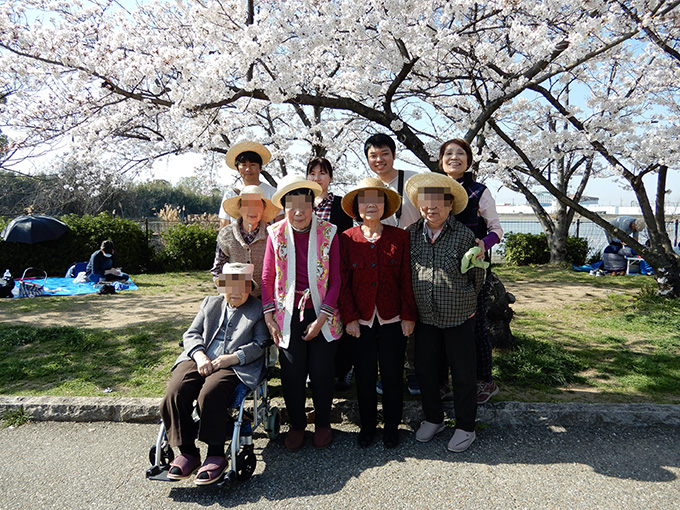 3月28日「桜見物」